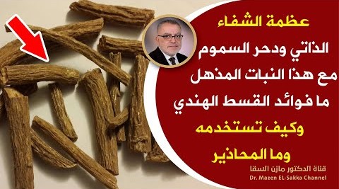هبة ربانية تطرد السموم من الجسم بقوة هائلة تنظيف الجسم الفوري| فوائد وطريقة استخدام القسط الهندي