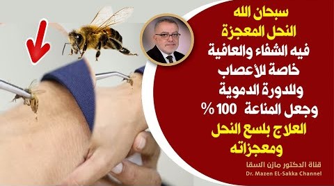 معجزة النحل لمن يعاني ضعف الأعصاب ومشاكل التنميل وضعف الدورة الدموية بروة الاطراف التعب ضعف المناعة